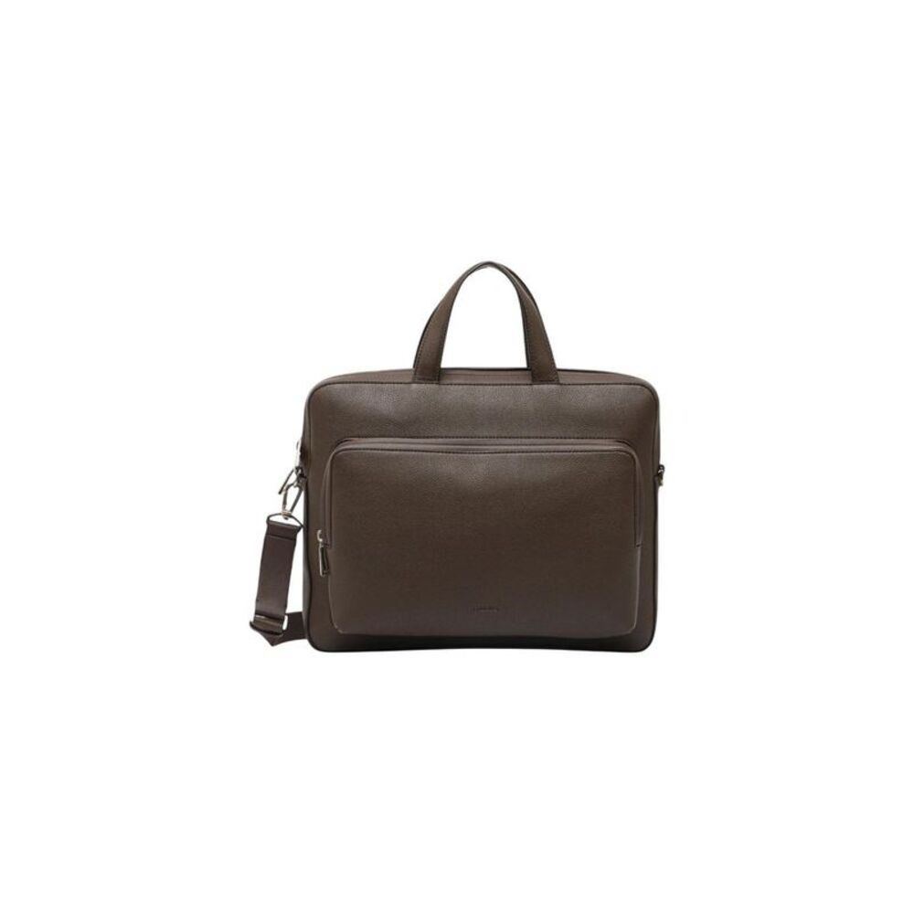 Calvin Klein Brown Polyethylene Men's Briefcase